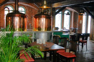 Bierkessel im Brauhaus der Alten Ölmühle. Bildquelle: Alte Ölmühle